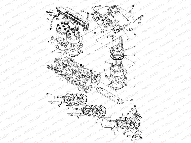 CYLINDER SL 650/B924058 (4922922292023A) | CYLINDER SL 650/B924058 (4922922292023A)