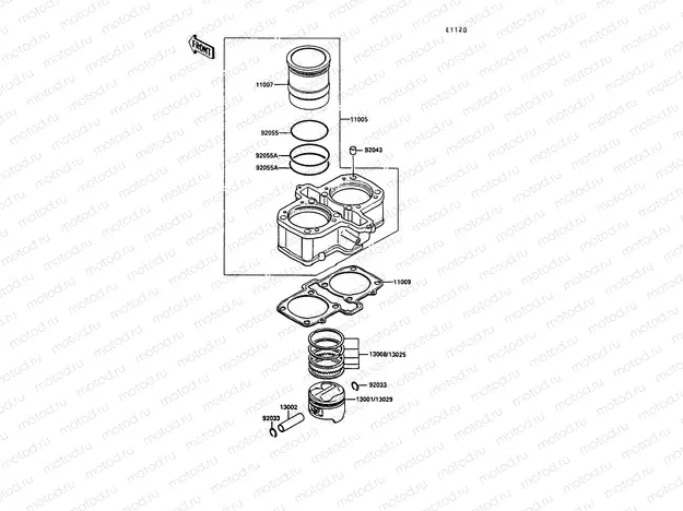 Cylinder/Piston(s)