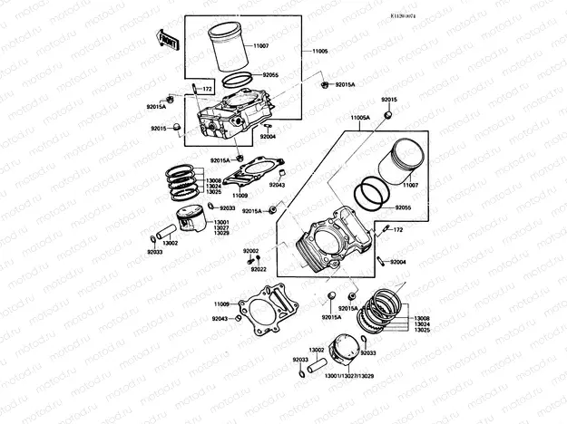 Cylinder/Piston(s)