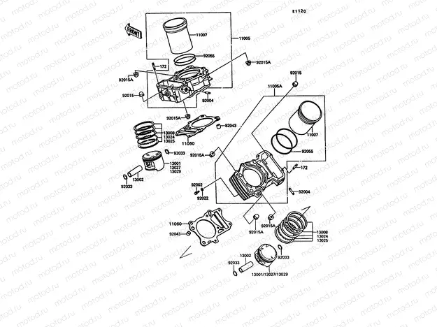 Cylinder/Piston(s)