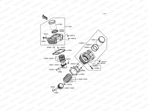 Cylinder/Piston(s)