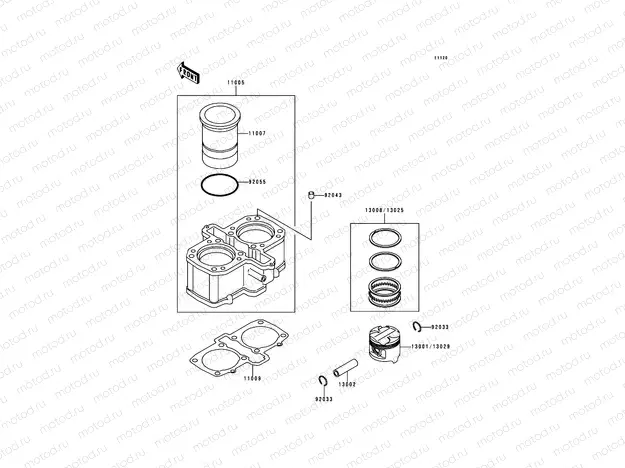 Cylinder/Piston(s)