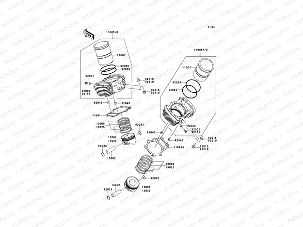 Cylinder/Piston(s)