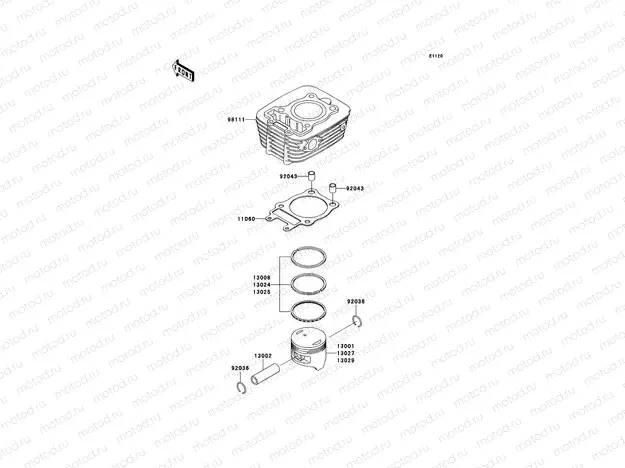 Cylinder/Piston(s)