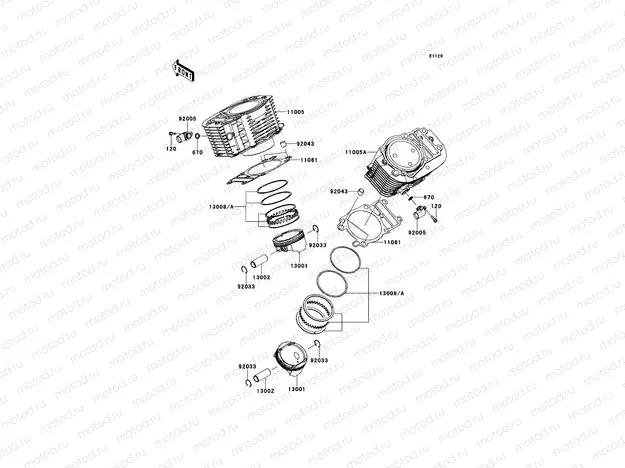 Cylinder/Piston(s)