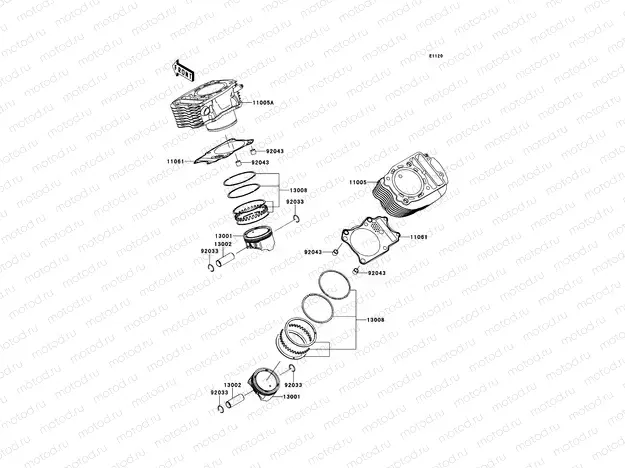 Cylinder/Piston(s)