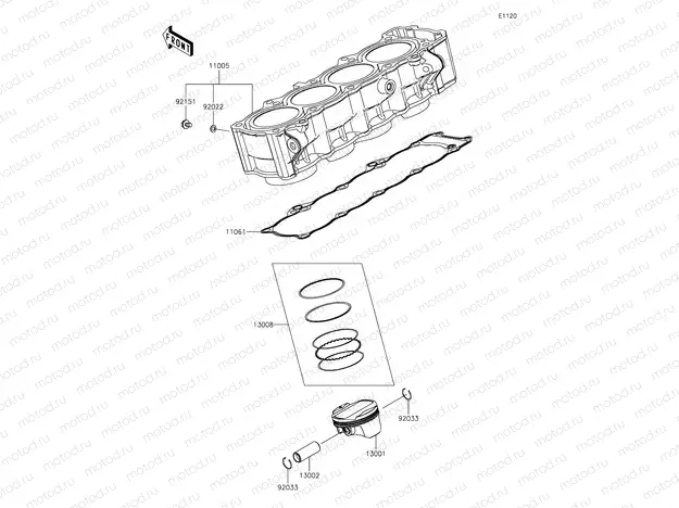 Cylinder/Piston(s)
