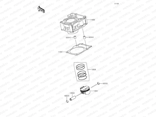 Cylinder/Piston(s)