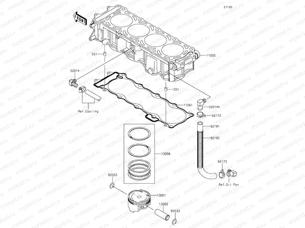 Cylinder/Piston(s)