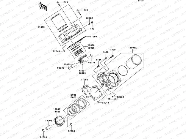 Cylinder/Piston(s)