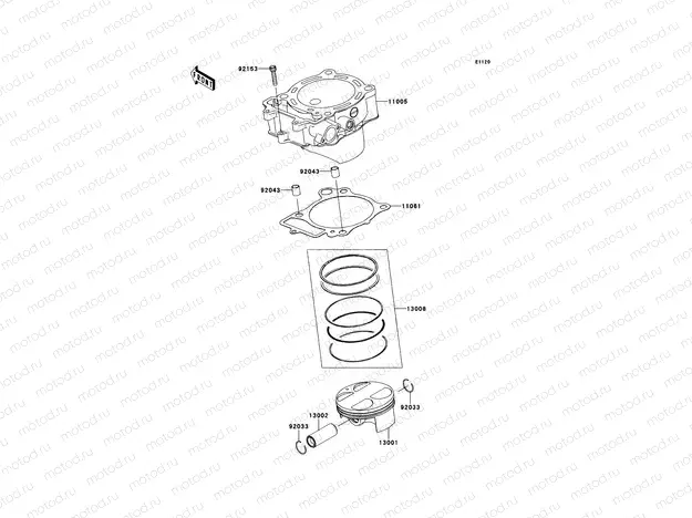 Cylinder/Piston(s)