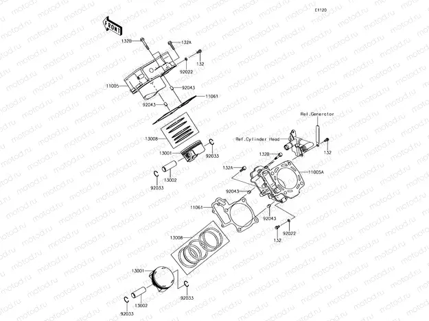 Cylinder/Piston(s)