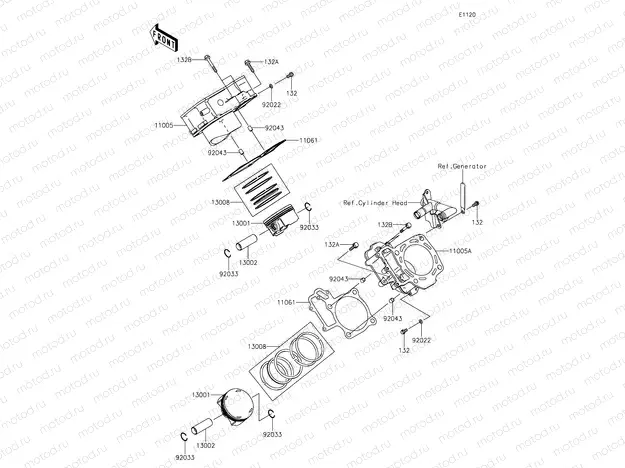 Cylinder/Piston(s)