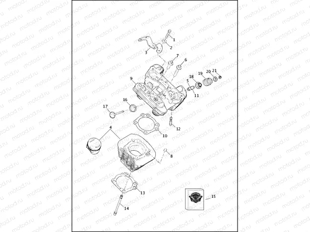 CYLINDERS, HEADS AND VALVES (2 OF 2)