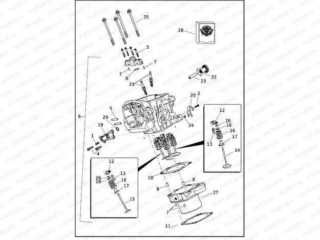 CYLINDERS, HEADS AND VALVES