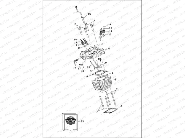 CYLINDERS, HEADS AND VALVES