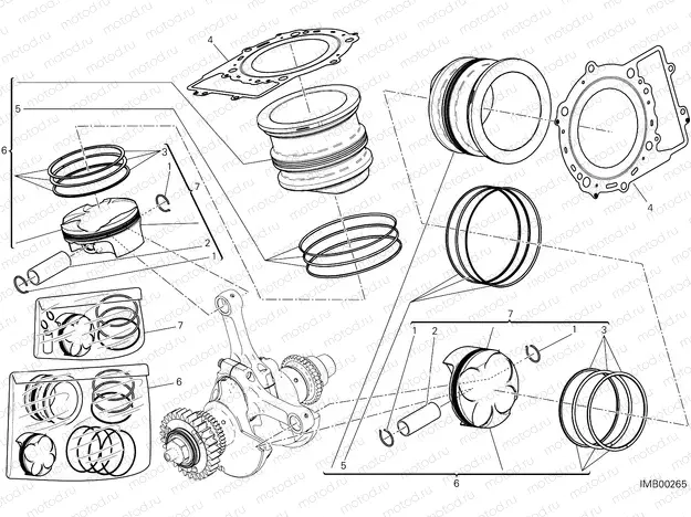 CYLINDERS - PISTONS