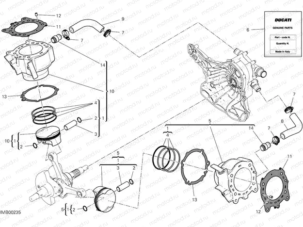 CYLINDERS - PISTONS [MOD:SS 939]