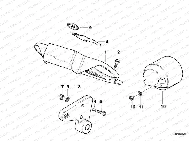 Dashboard mounting parts