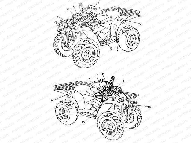 DECALS  2X4 300 W957530 (4930053005A008) | DECALS  2X4 300 W957530 (4930053005A008)