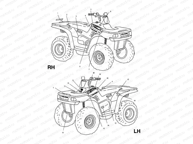 DECALS - A00CK42AA (4949304930A010) | DECALS - A00CK42AA (4949304930A010)