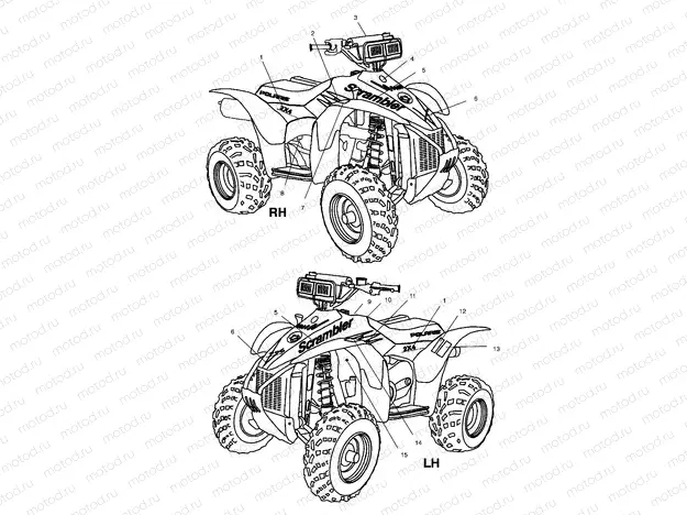 DECALS - A01BA38CA (4968366836A013) | DECALS - A01BA38CA (4968366836A013)
