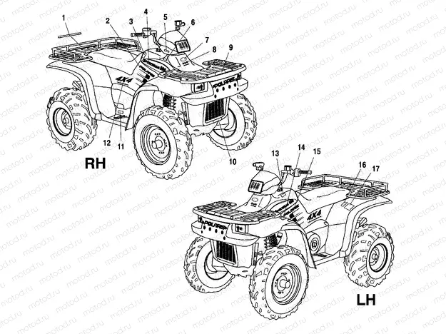 DECALS - A01CH50AA (4964466446A009) | DECALS - A01CH50AA (4964466446A009)