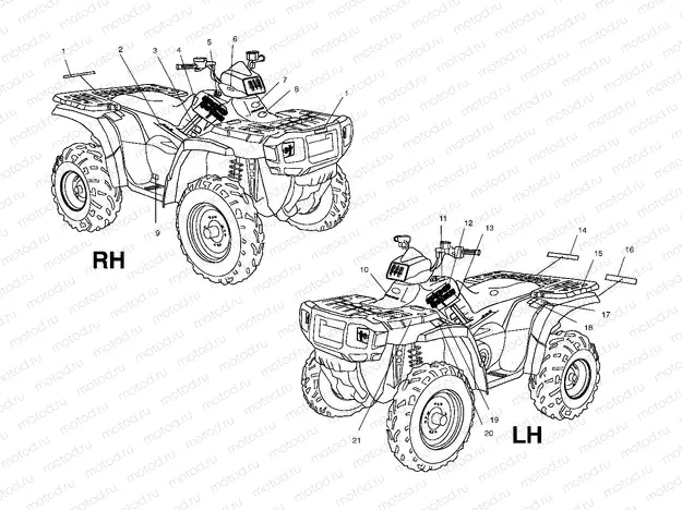 DECALS - A04CH50AA/AC/AE/AG (4986088608A09) | DECALS - A04CH50AA/AC/AE/AG (4986088608A09)