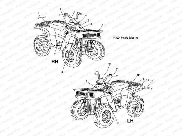 DECALS - A05CB32AA (4994889488A09) | DECALS - A05CB32AA (4994889488A09)