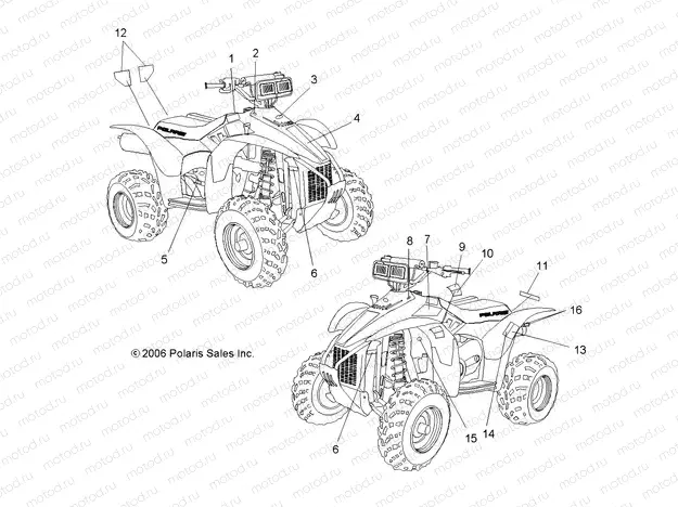 DECALS - A07BG50AA/FA (49ATVDECALSCRAM) | DECALS - A07BG50AA/FA (49ATVDECALSCRAM)