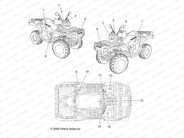 DECALS - A07TH50EA (49ATVDECALX2QUAD) | DECALS - A07TH50EA (49ATVDECALX2QUAD)