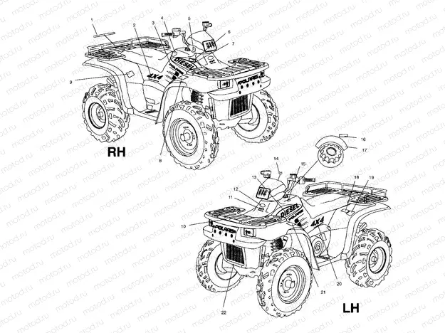 DECALS - A10CH46CA (4964376437A008) | DECALS - A10CH46CA (4964376437A008)