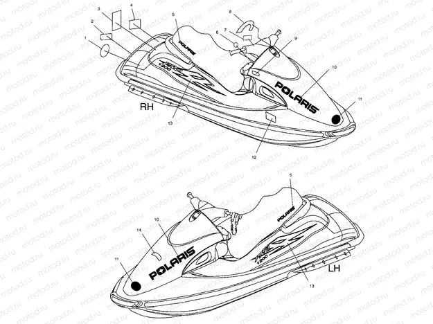 DECALS - W014999D (4964886488A007) | DECALS - W014999D (4964886488A007)