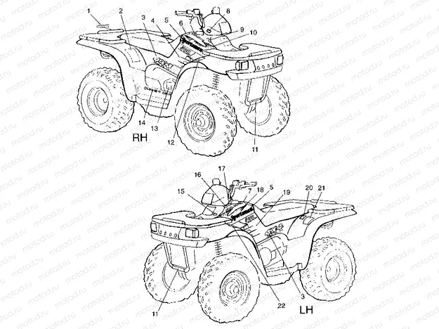 DECALS - W98CH50AB (4945714571a011) | DECALS - W98CH50AB (4945714571a011)