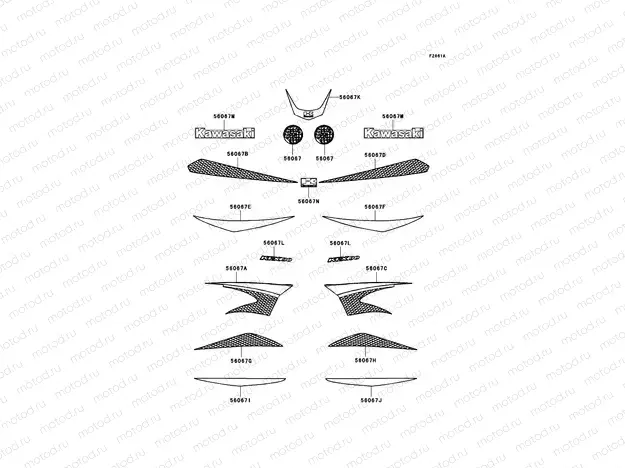 Decals(White)