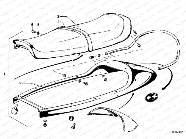 Double seat bench