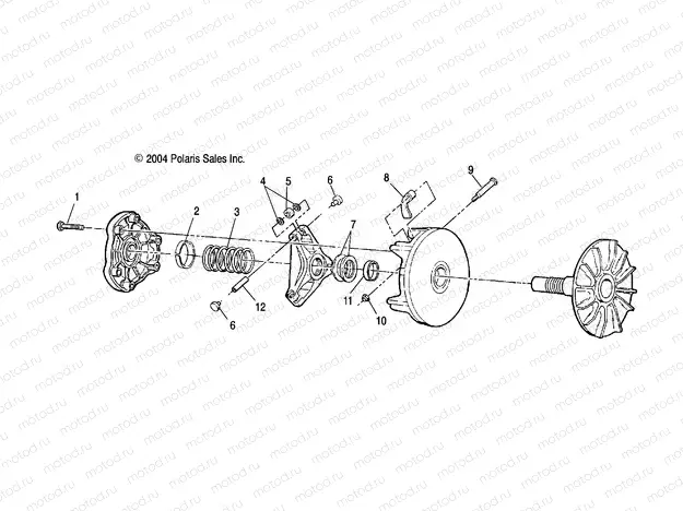DRIVE CLUTCH - A04JD32AA (4994139413C07) | DRIVE CLUTCH - A04JD32AA (4994139413C07)