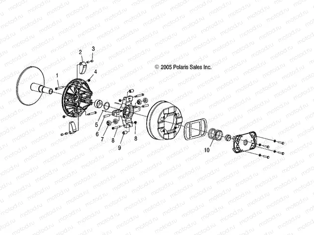 DRIVE CLUTCH - R06RB63AA (4999202159920215C05) | DRIVE CLUTCH - R06RB63AA (4999202159920215C05)