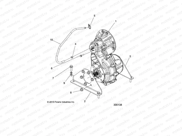 DRIVE LINE | DRIVE LINE, GEARCASE and MOUNTING - L17G2/4/6 ALL OPTIONS