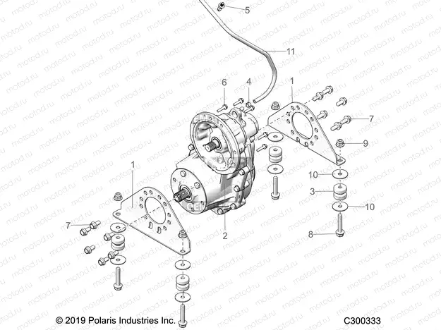 DRIVE LINE | DRIVE LINE, GEARCASE and MOUNTING - L20G2AGALA/DGALA/4AGALA/EA/6AGALA