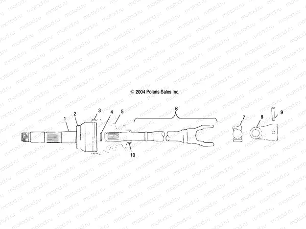 DRIVE SHAFT - A04BG50AA/FA (4994789478B02) | DRIVE SHAFT - A04BG50AA/FA (4994789478B02)