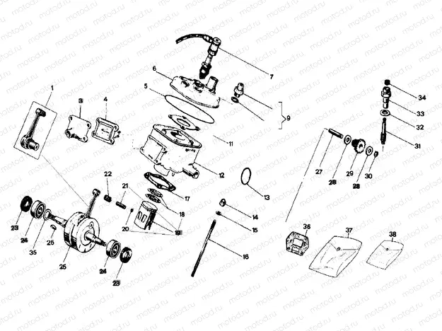 Drive shaft - Cylinder
