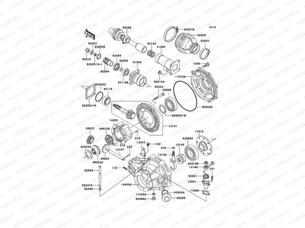 Drive Shaft/Final Gear