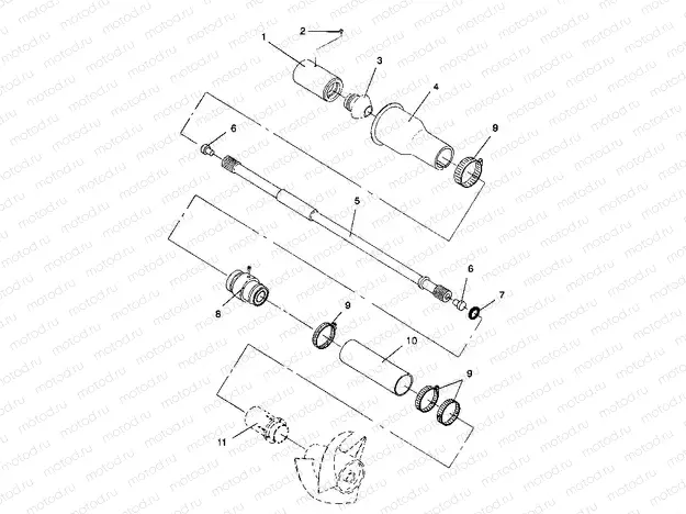 DRIVE SYSTEM SL 650 B944058 (4926992699013A) | DRIVE SYSTEM SL 650 B944058 (4926992699013A)