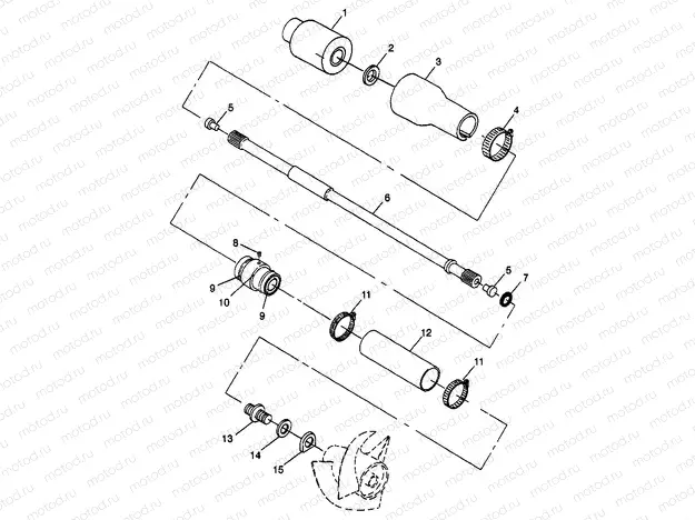 DRIVE SYSTEM SLT 700 B974572 (4941124112B003) | DRIVE SYSTEM SLT 700 B974572 (4941124112B003)