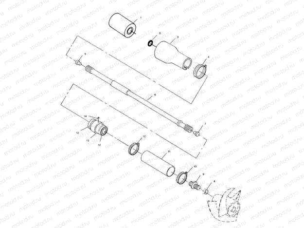 DRIVE SYSTEM - W025098D/W025098C/W025098I (4971447144B02) | DRIVE SYSTEM - W025098D/W025098C/W025098I (4971447144B02)