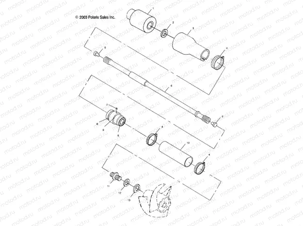 DRIVE SYSTEM - W045101CA/W045101IA (4990479047B01) | DRIVE SYSTEM - W045101CA/W045101IA (4990479047B01)