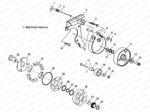 DRIVE TRAIN | DRIVE TRAIN, CLUTCH - S20WAA1ASA/AEA (4997579757A14)