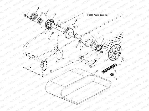 DRIVE TRAIN | DRIVE TRAIN, DRIVE SHAFT - S20WAA1ASA/AEA (4997579757A13)