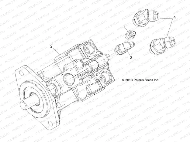 DRIVE TRAIN | DRIVE TRAIN, DRIVEN MOTOR - R151DPD1AA/2D (49BRUTUSMOTORDVN13)